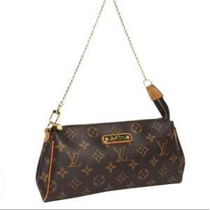 LV Eva Monogram Clutch